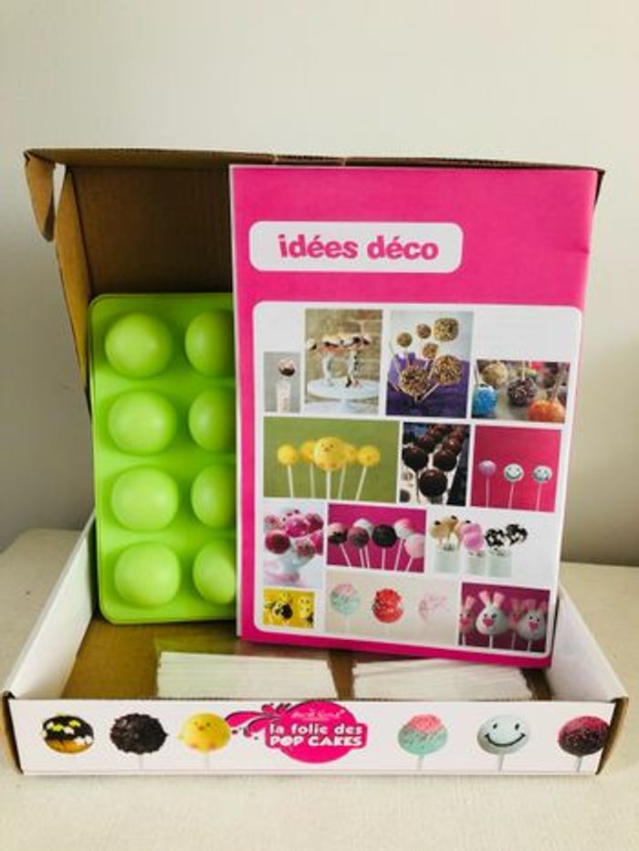 Boîte pop cake moule de cuisson en silicone spécial popcakes - photo numéro 7