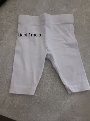 Legging blanc Kiabi