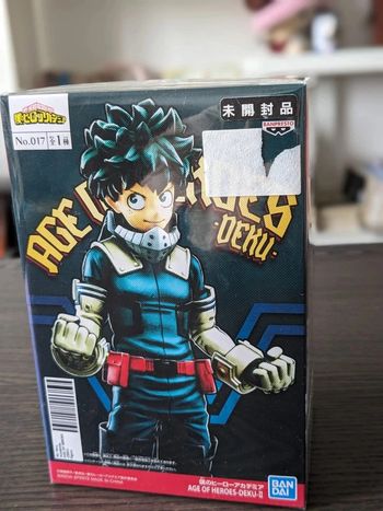 Figurine My Hero Academia - Izuku Midoriya Age Of Heroes Ii - Banpresto