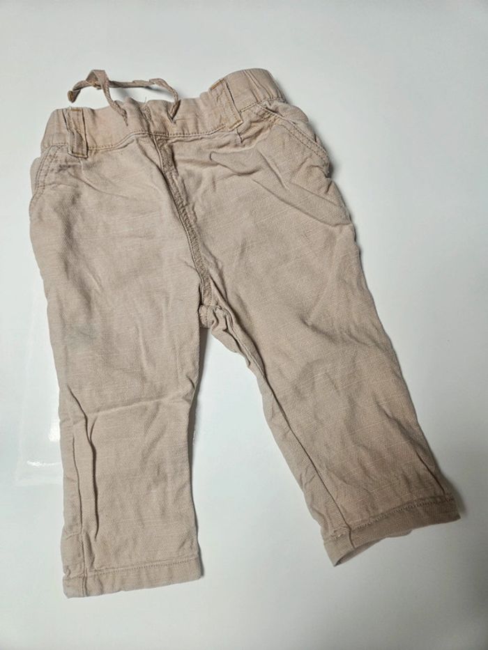 Lot de 2 pantalons taille 6 mois - photo numéro 4