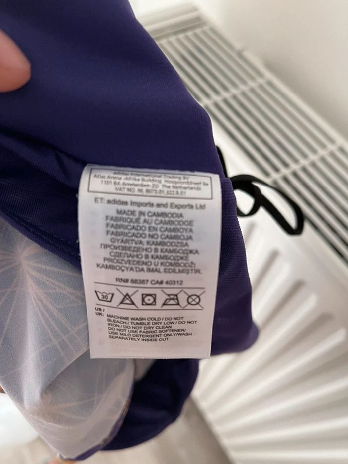 Short climalite femme taille S Adidas avec slip intégré - photo numéro 4