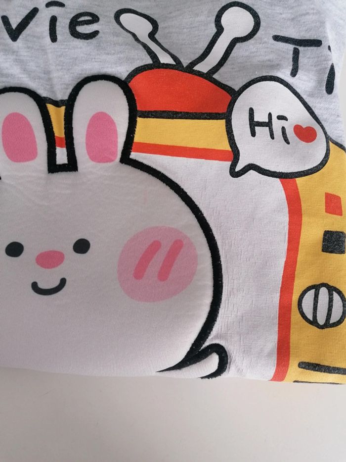 Haut manches longues fille 👧🏻T 12 ans kawaii - photo numéro 3