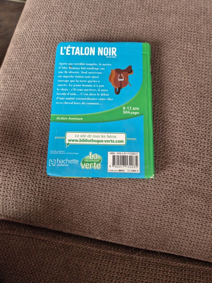 Livre bibliothèque verte L’étalon noir - photo numéro 2