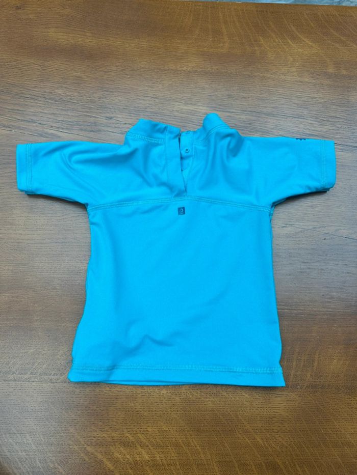 T-shirt anti UV manche courte bleu 18 mois nabaiji - photo numéro 6