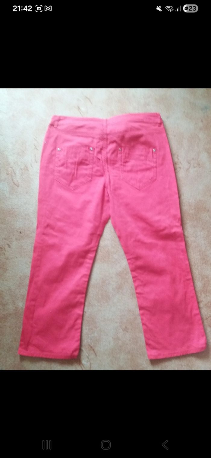 Jean femme rouge - photo numéro 2