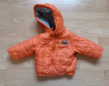 Doudoune orange 18 mois