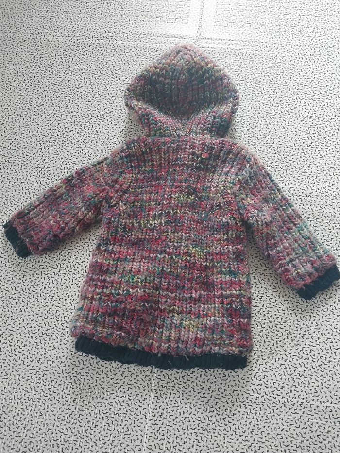 Gilet manteau chaud Catimini 2 ans – doublure polaire & capuche - photo numéro 5