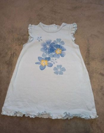 Robe 12 mois fleurie
