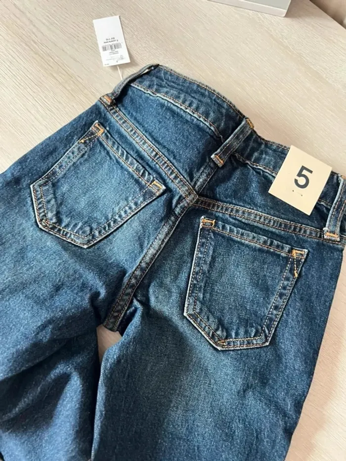 Pantalon jeans Girlfriend GAP 5 ans neuf - photo numéro 3