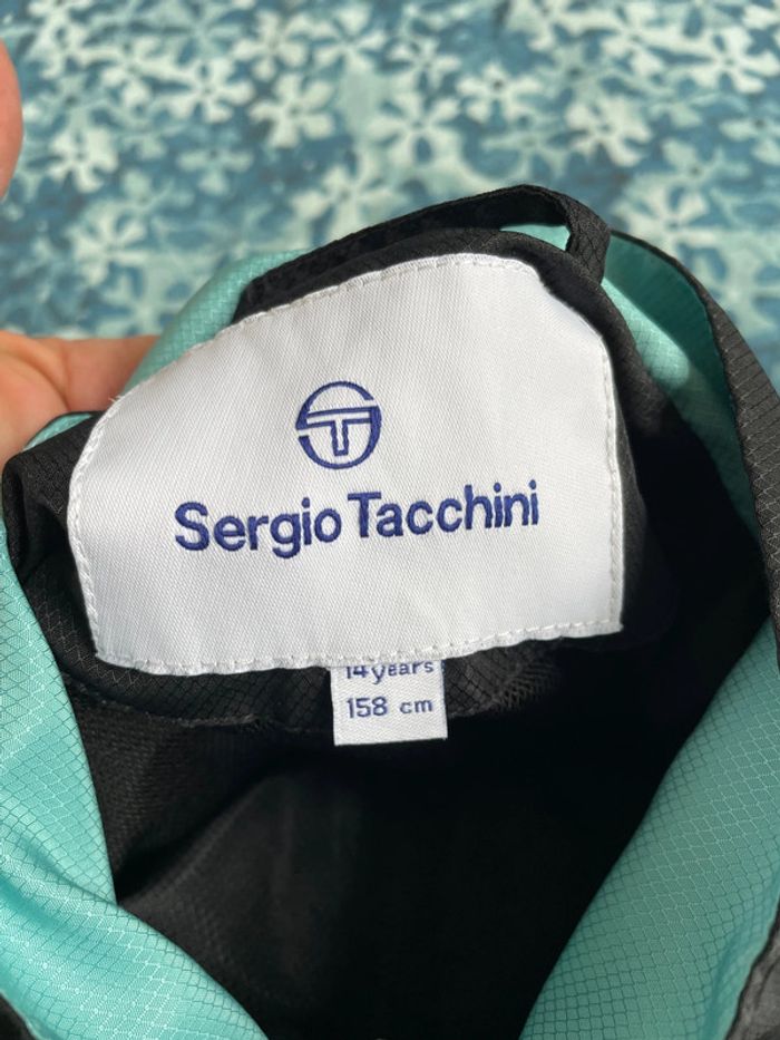 3 pièces survêtement bas et veste et tee shirt Sergio Tacchini - photo numéro 6