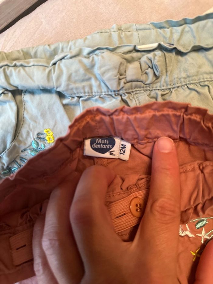 Lot de 2 pantalons fin en 12 mois - photo numéro 6