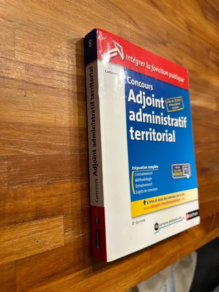 Livre concours, adjoint administratif territorial - photo numéro 2