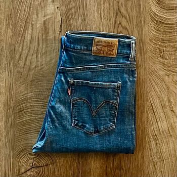 Jean/pantalon bleu Levi's Classic Straight pour femme, taille W 29 L 30 (38 taille française)