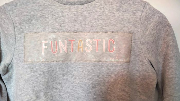 Pull d'enfants gris intersaison - photo numéro 2