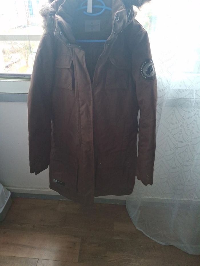 Parka marron - photo numéro 2