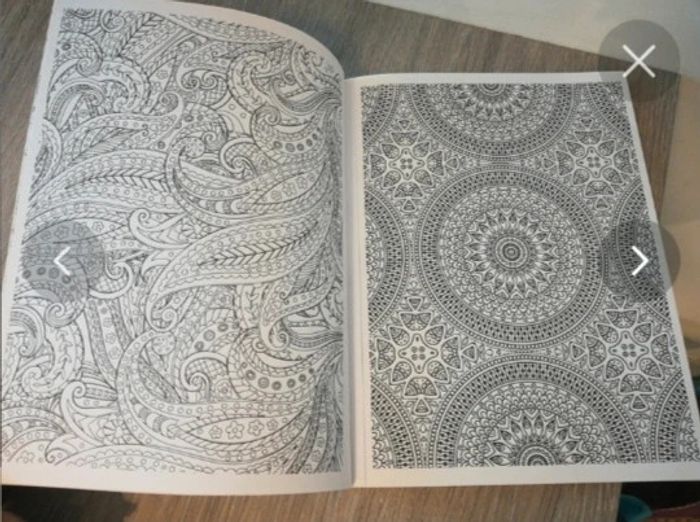 Livre de coloriage relax art neuf - photo numéro 3