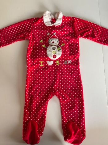 Dors bien bébé fille I love snow 18 mois