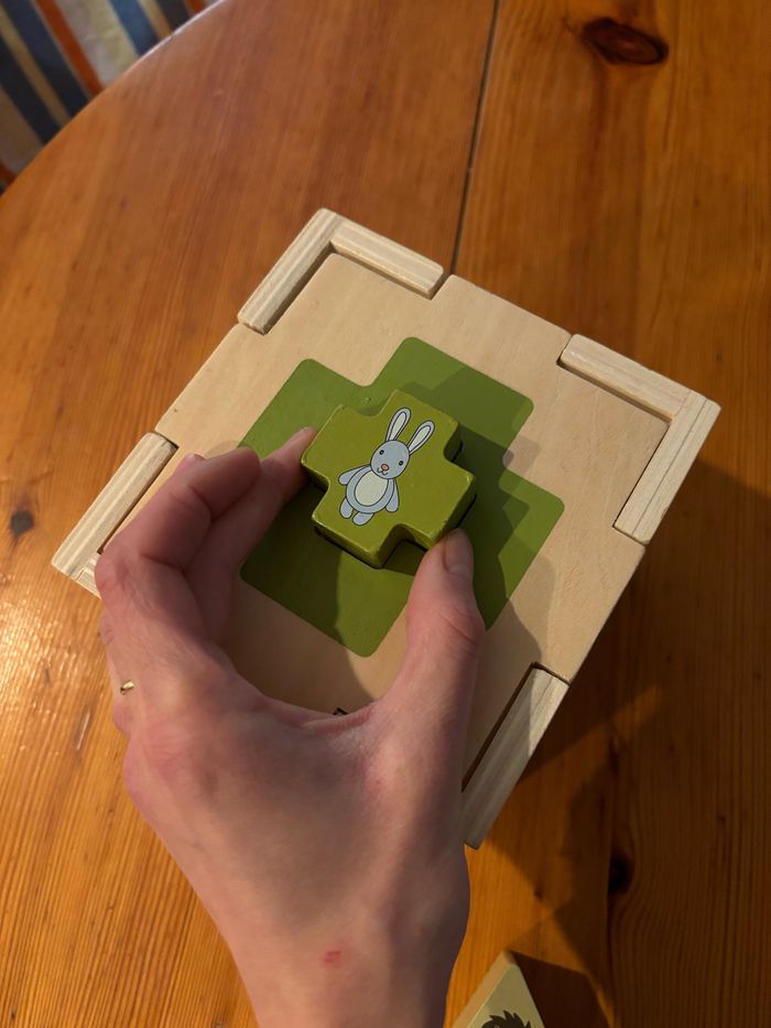 Cube d’activité en bois - photo numéro 3