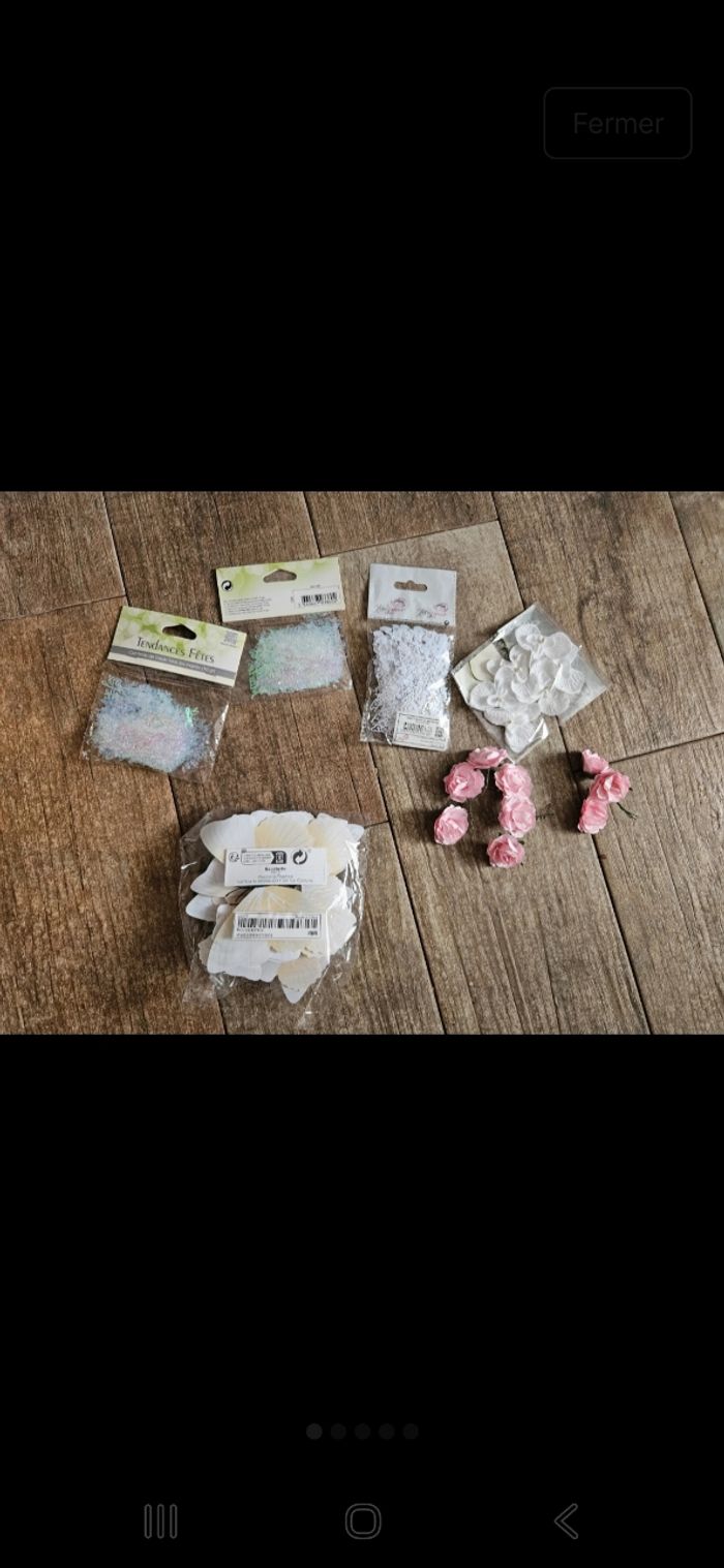 Lot pour déco de mariage ou autres