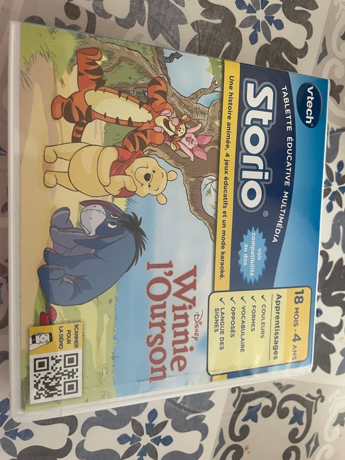 Jeu storio winnie l’ourson