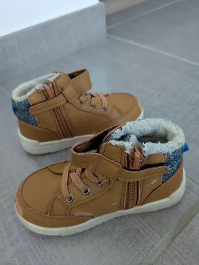 Bottines Wipop Camel taille 24 - photo numéro 2