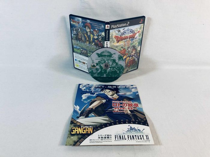 Dragon Quest VIII : L'Odyssée du Roi Maudit PS2 JAP Jeu Bon état