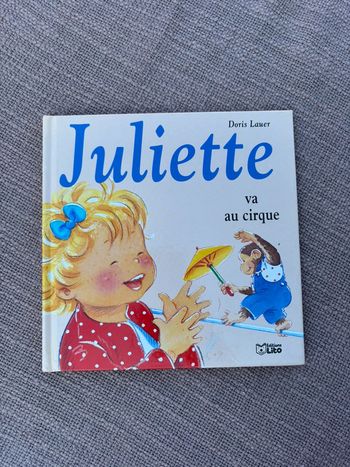 Livre Juliette va au cirque