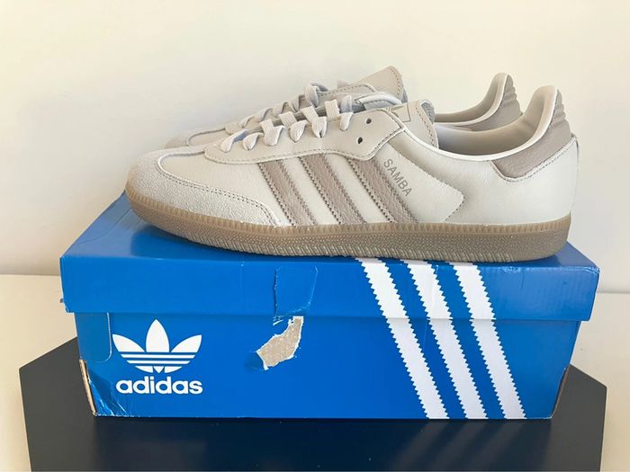 Adidas Originals Samba Beige / Clear Brown - photo numéro 8