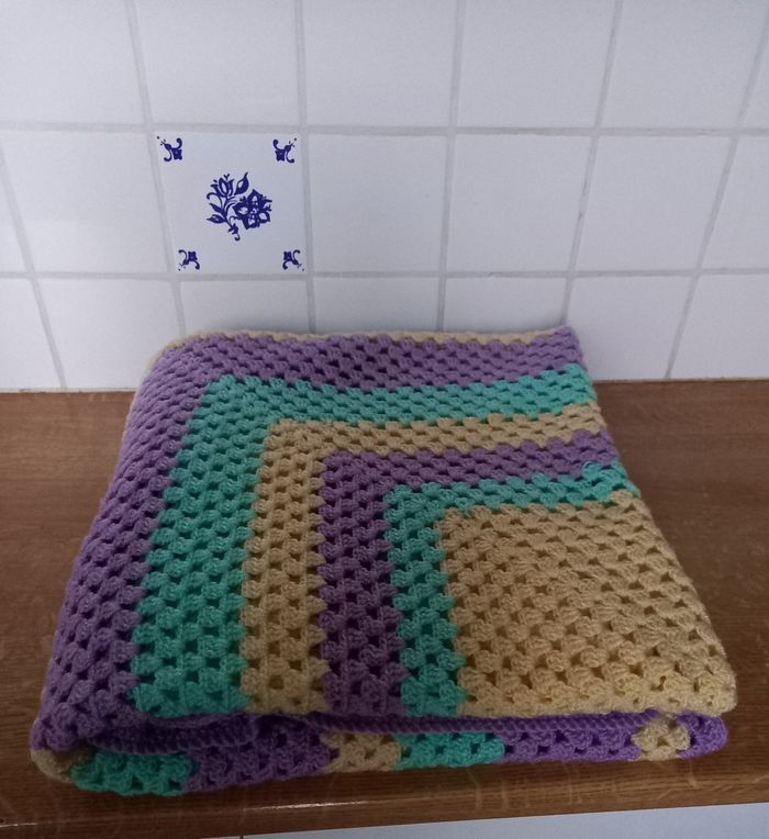 Couverture tricot - photo numéro 4