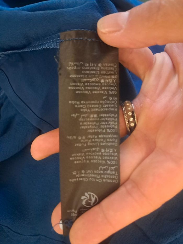 One step robe bleue T.44 en tbe - photo numéro 17