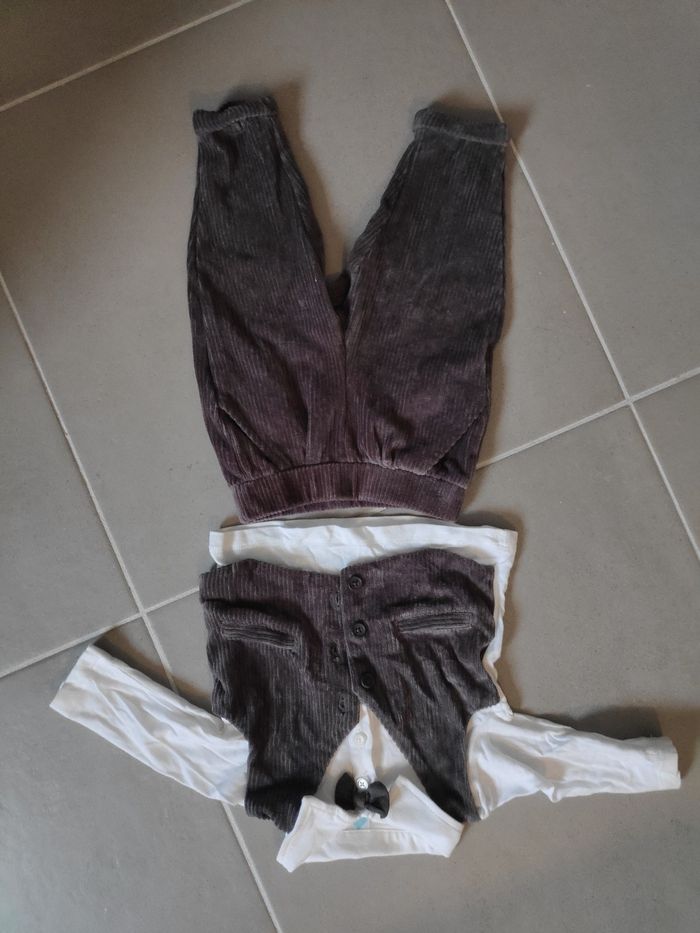 Ensemble haut + bas  6 mois