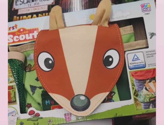 Magnifique sac de collecte motif renard - photo numéro 2