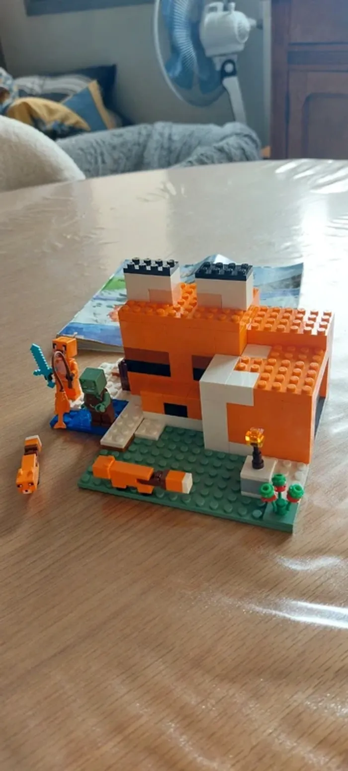Lego Minecraft le refuge de renard - photo numéro 2