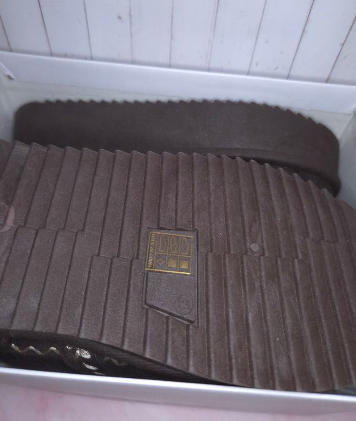 Boots d'hiver marron bottines basses tendances - Taille 37 - Neuves - photo numéro 3