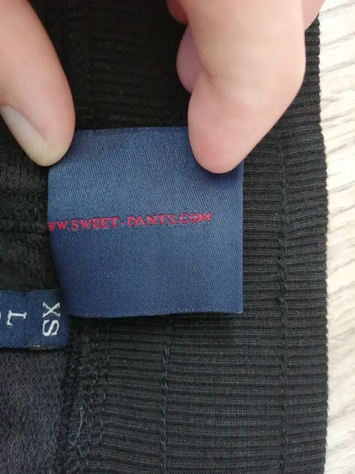 Pantalon jogging gris coupe loose à motifs léopard noir avec poches et lien  / sweet pants / (XS) - photo numéro 12