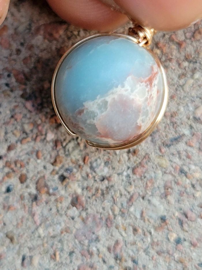 Collier pierre empereurs naturelle en acier inoxydable - photo numéro 6