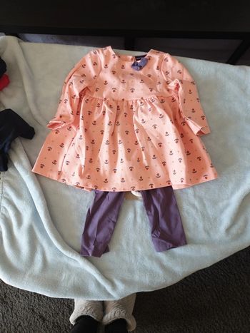 Ensemble robe legging 9 mois