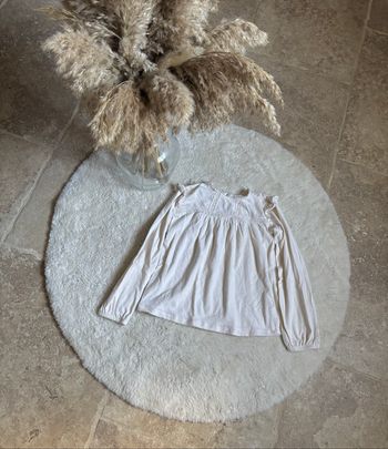 Blouse beige 10 ans