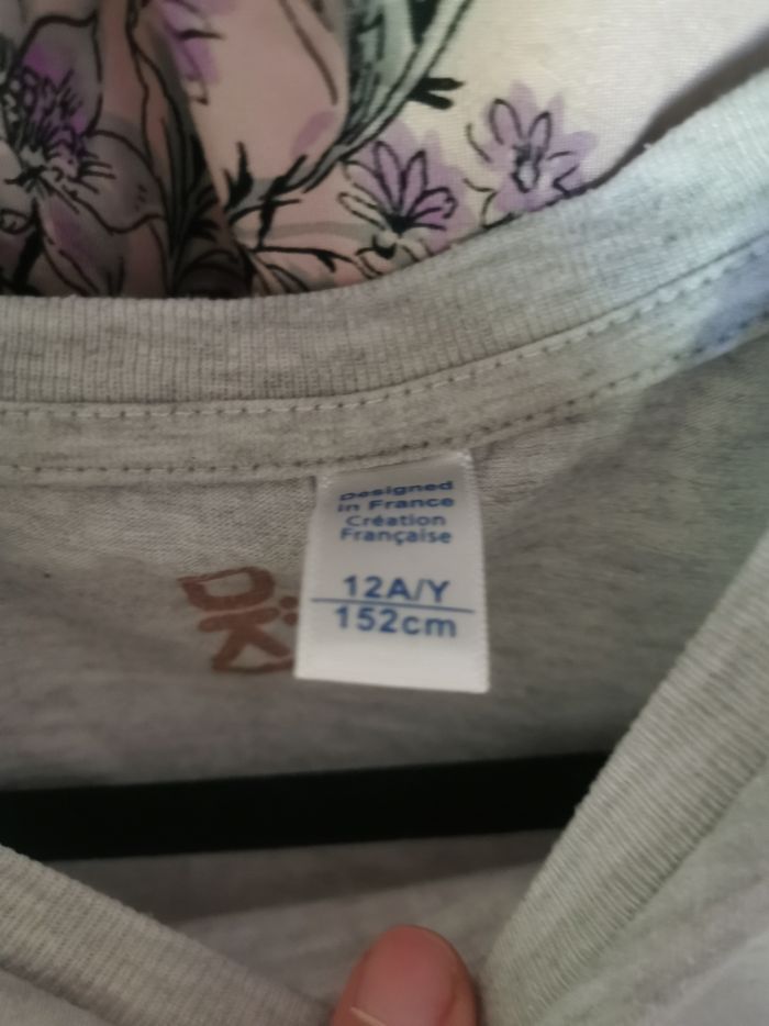 Tshirt okaidi afrique 12ans - photo numéro 3