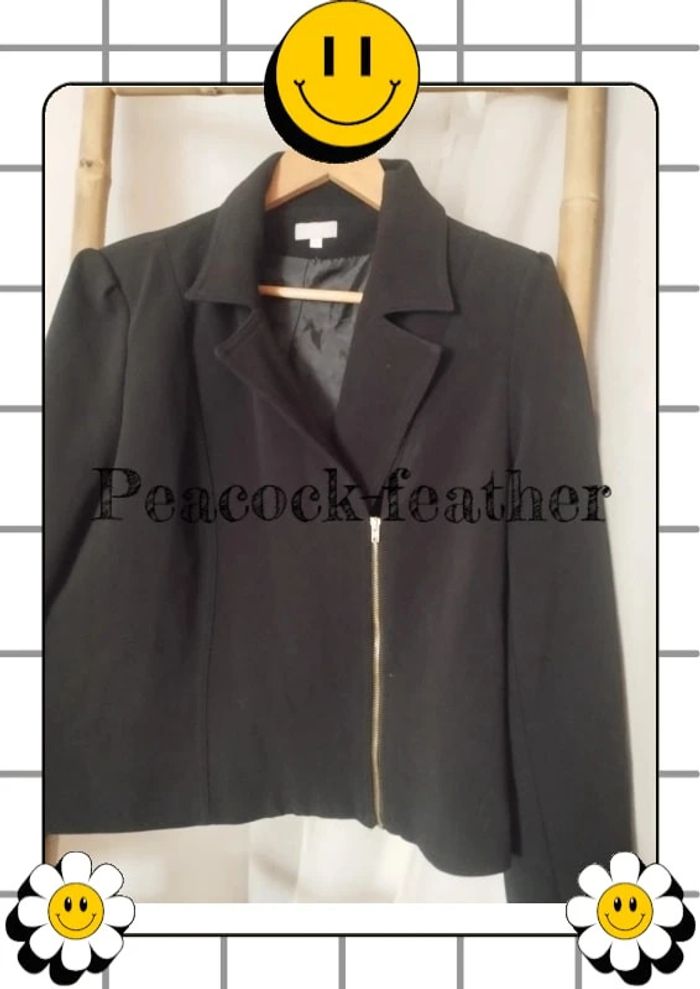 Veste noire jacqueline Riu 44 - photo numéro 3