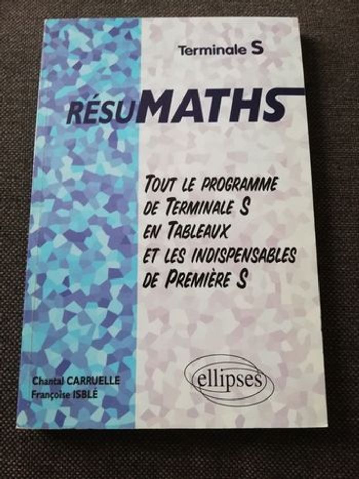 Résu maths terminale s