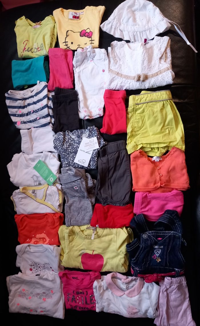 Lot 3 mois fille été