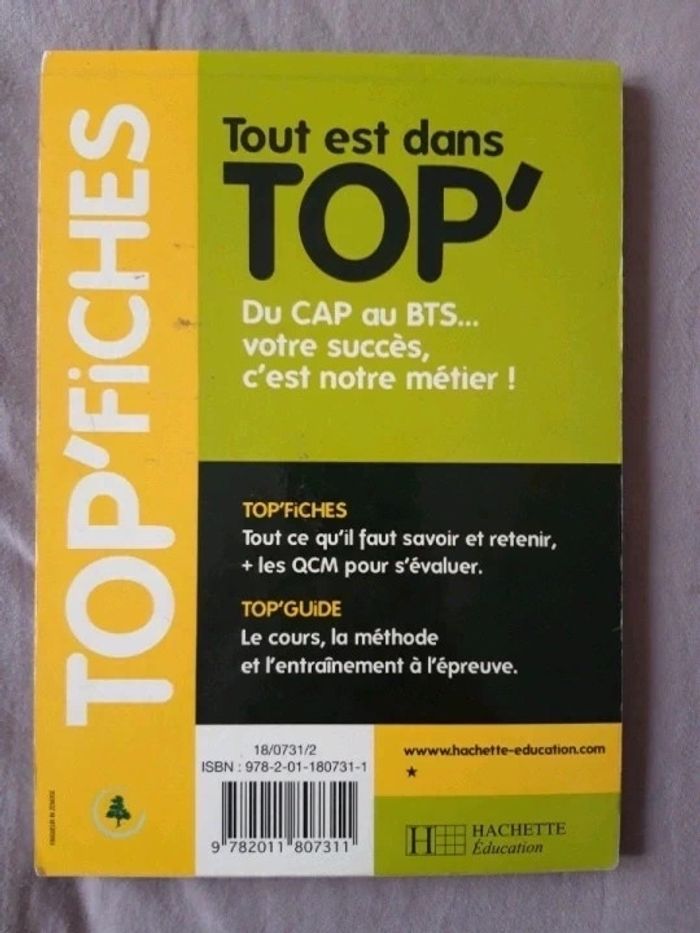 Fiches biologie bep carrières sanitaires et sociales - photo numéro 2