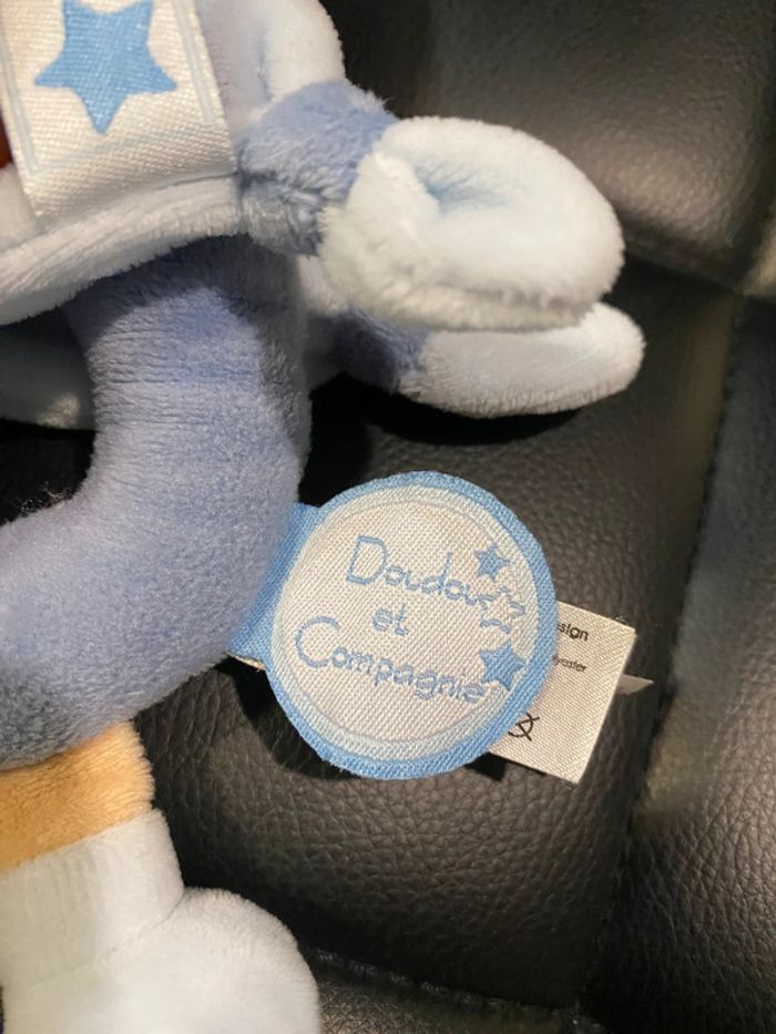 Doudou et compagnie ourson hochet bleu - photo numéro 3