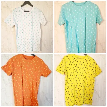 Lot 4 t-shirt femme L
