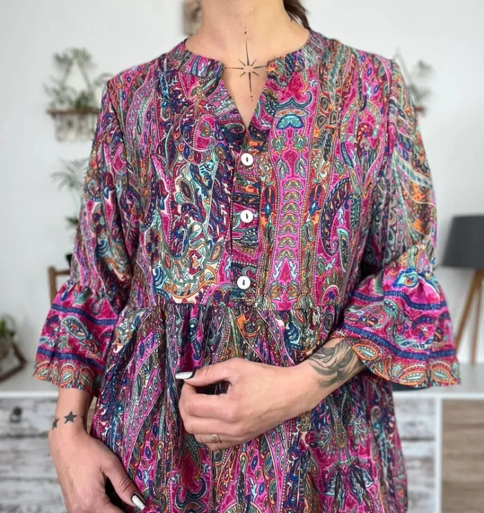 SOLDE Robe bohème taille S/M - sweet girl - neuf - photo numéro 5