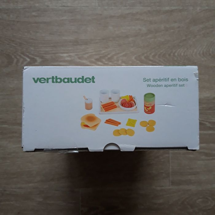 Jouet set apéritif en bois Vertbaudet NEUF - photo numéro 3