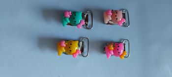 Lot Clips attache tétine neuf HK