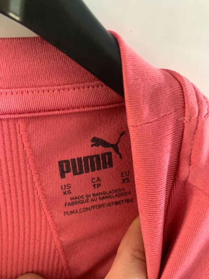 Haut de sport puma top court manches longes - photo numéro 4