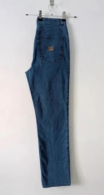 Jean Escada Sport - logo brodé doré - taille 36